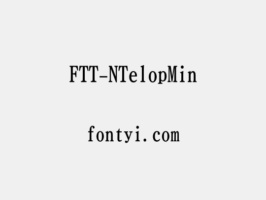 FTT-NTelopMin