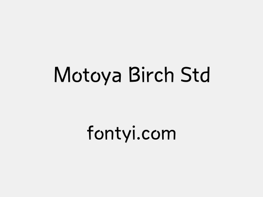 Motoya Birch Std