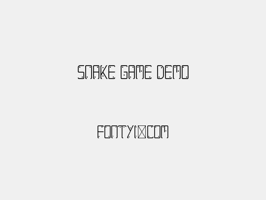 Snake Game Demo