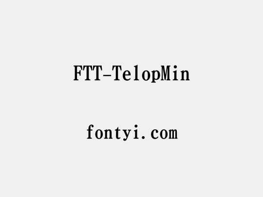 FTT-TelopMin