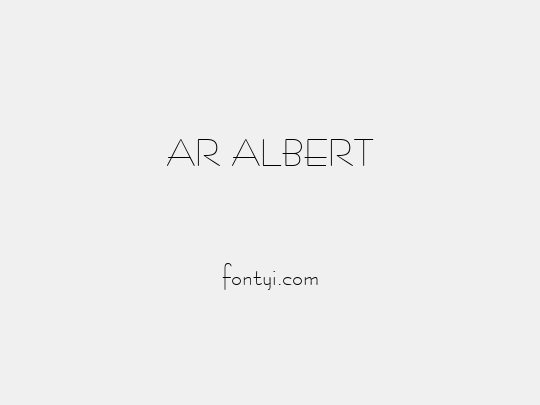 AR ALBERT