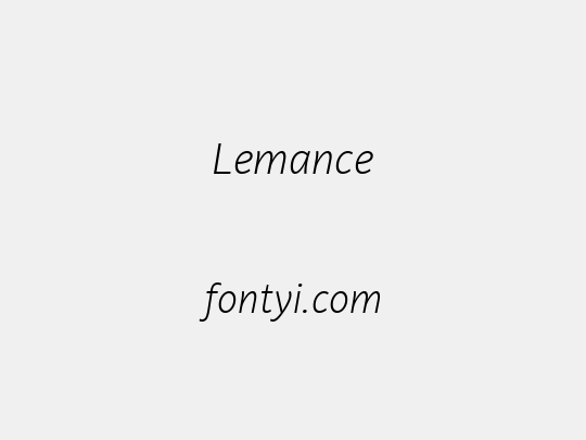 Lemance