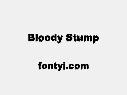 Bloody Stump