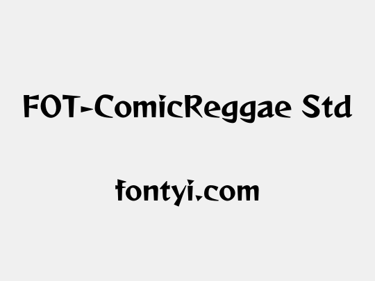 FOT-ComicReggae Std