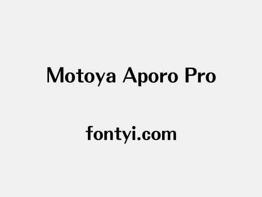 Motoya Aporo Pro