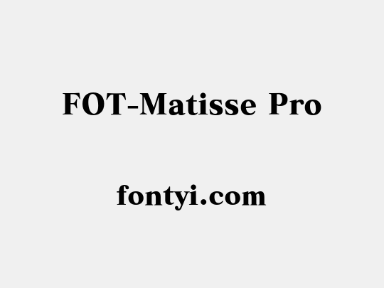 FOT-Matisse Pro