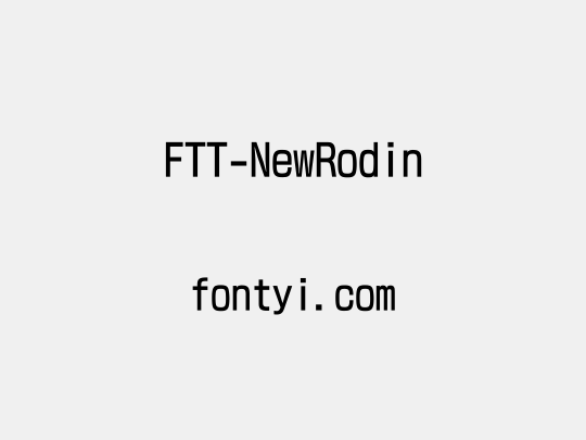 FTT-NewRodin