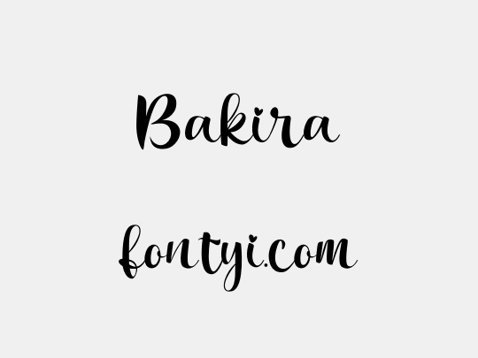 Bakira