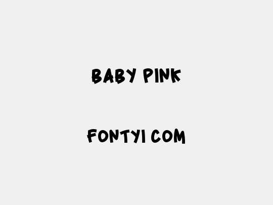 Baby Pink