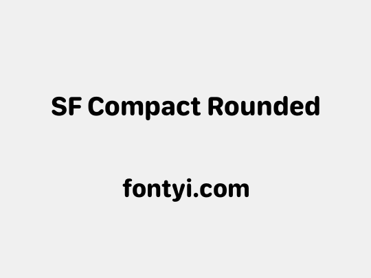 SF Compact Rounded