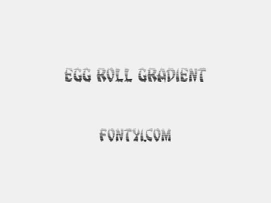 Egg Roll Gradient