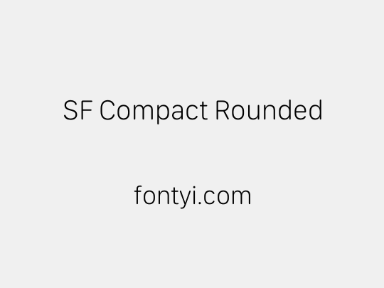 SF Compact Rounded