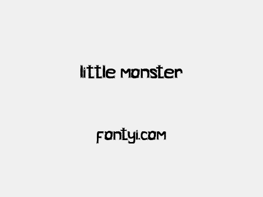 little monster