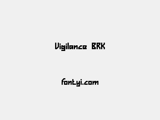 Vigilance BRK