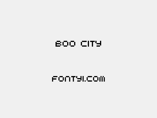 Boo City