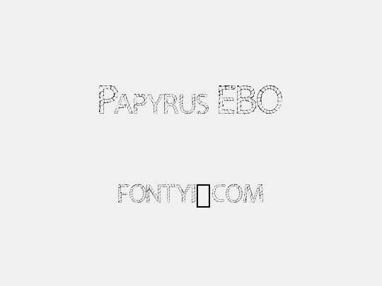 Papyrus EBO