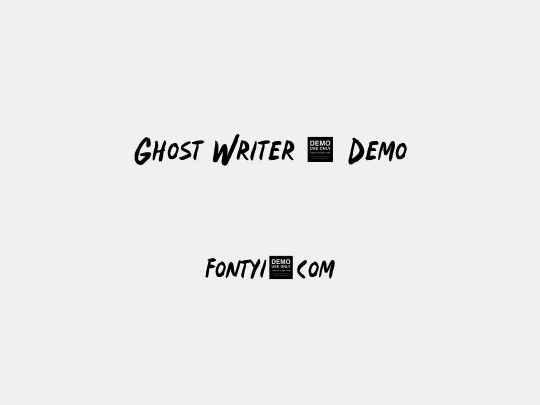 Ghost Writer - Demo