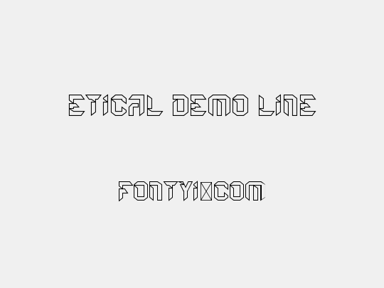 Etical Demo Line