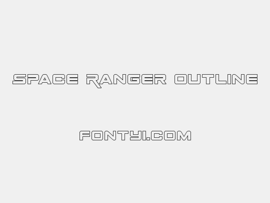 Space Ranger Outline