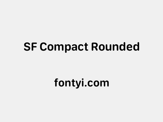 SF Compact Rounded