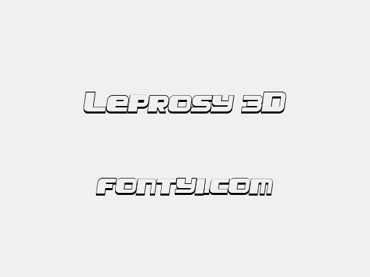 Leprosy 3D