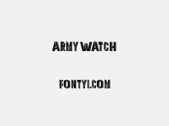 Army Watch