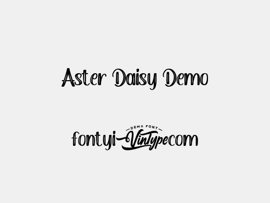 Aster Daisy Demo