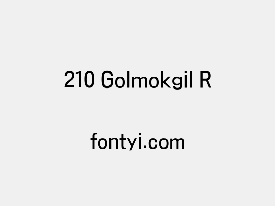 210 Golmokgil R