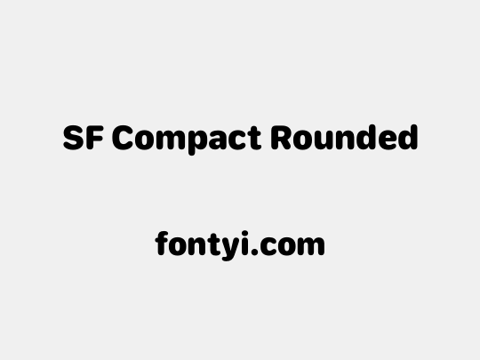 SF Compact Rounded