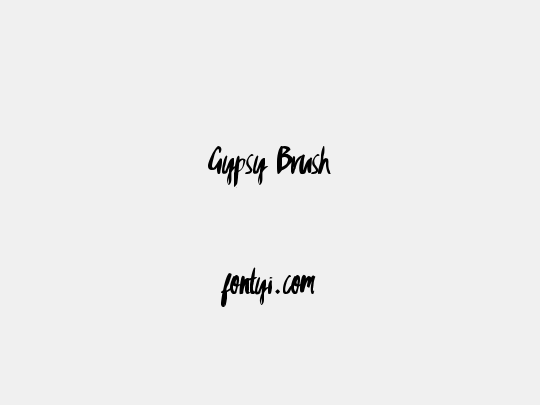 Gypsy Brush