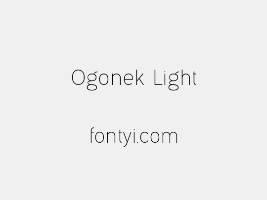 Ogonek Light