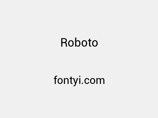 Roboto