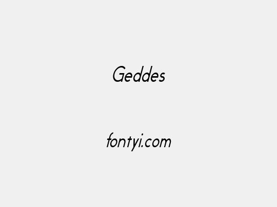 Geddes