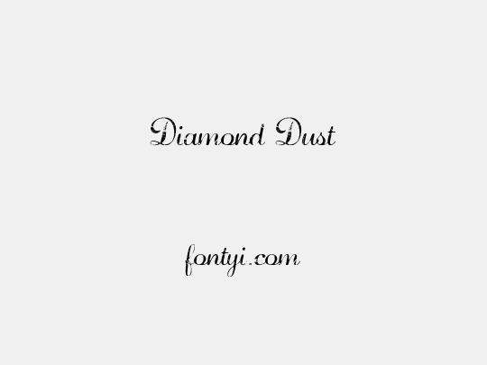 Diamond Dust