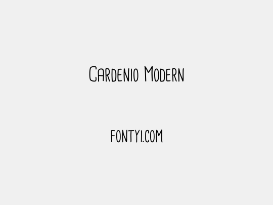 Cardenio Modern