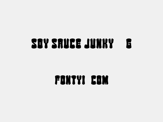 Soy Sauce Junky__G