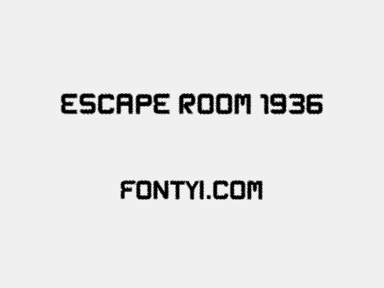 Escape Room 1936