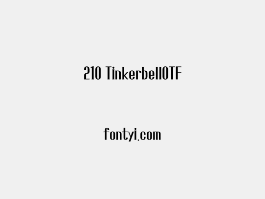 210 TinkerbellOTF