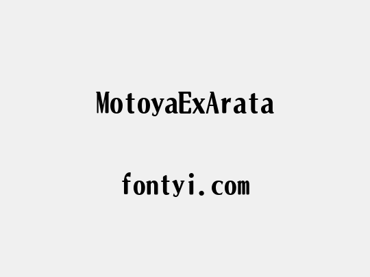 MotoyaExArata