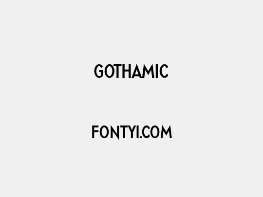 Gothamic