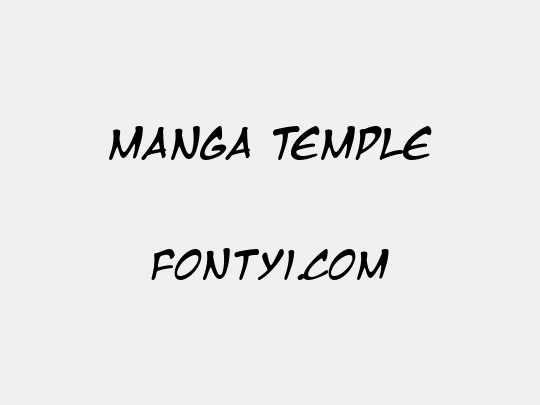 Manga Temple