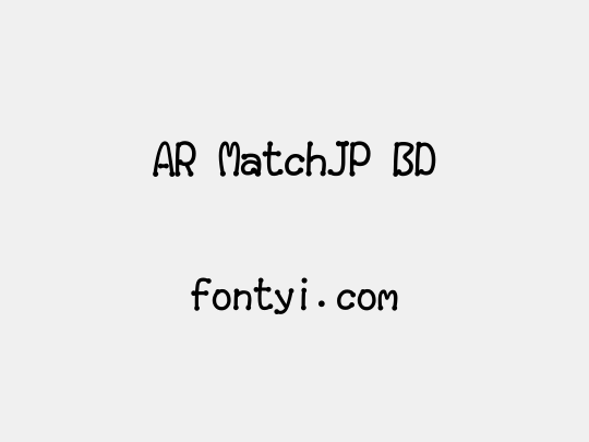 AR MatchJP BD