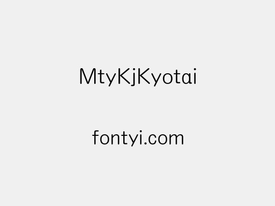 MtyKjKyotai