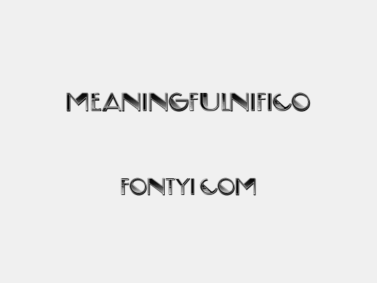 Meaningfulnifico