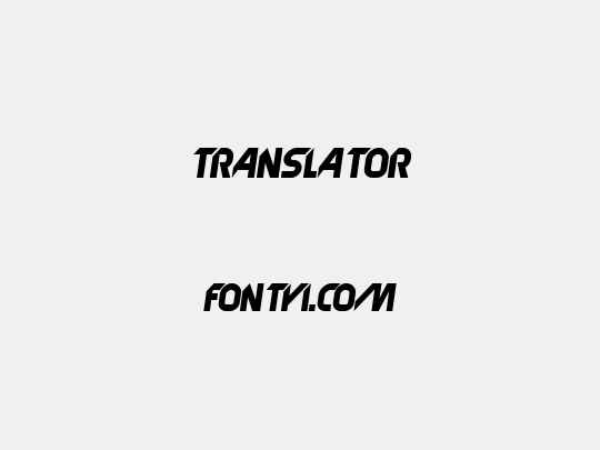 Translator