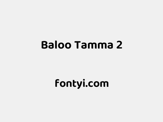 Baloo Tamma 2