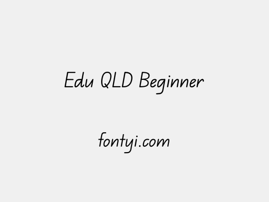 Edu QLD Beginner