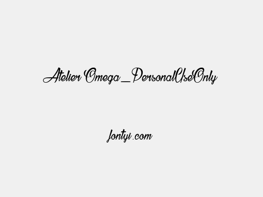 Atelier Omega_PersonalUseOnly