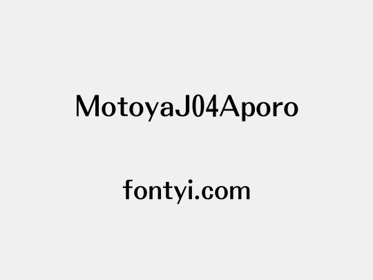 MotoyaJ04Aporo