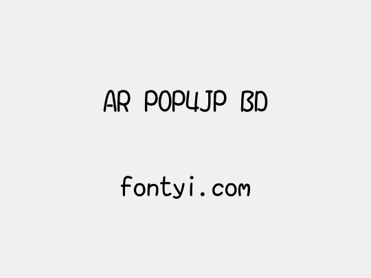 AR POP4JP BD